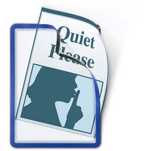 tarifold ディスプレイポケット マグネットタイプ A4サイズ 2枚入り 青 194901