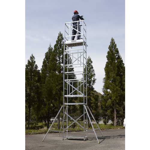 ハセガワ　アルミタワー　STV-3  高所作業快適ステージSTV型 ハセガワ アルミタワー STV-3 高所作業快適ステージSTV型