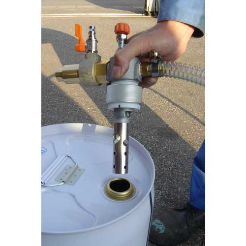 アクアシステム 液体専用エア式バキュームポンプ オイル用クローズペール缶専用ポンプ APPQ