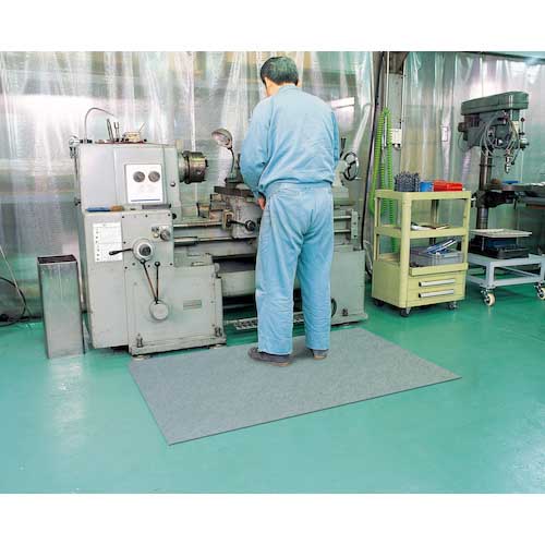 テラモト 吸油マットGY 700mm×850mm MR-181-330-5