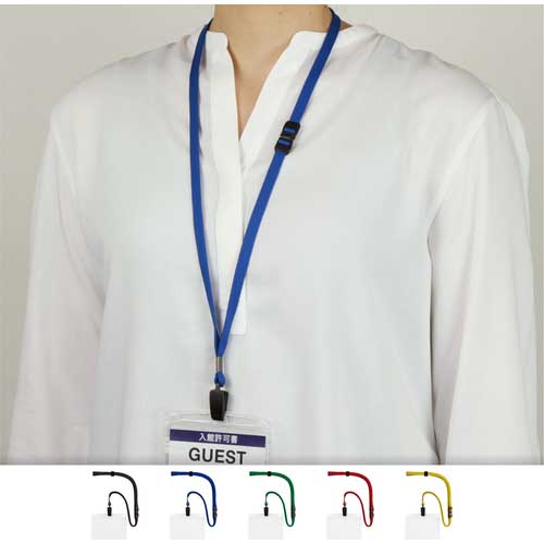 OP 吊り下げ名札 名刺サイズ 10枚 緑 NL-8-GN