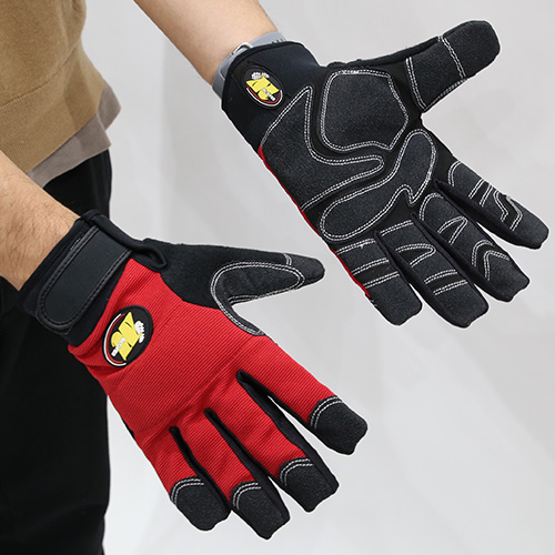 ミエローブ 防水防寒手袋(レッド) L NO.754-L-RE