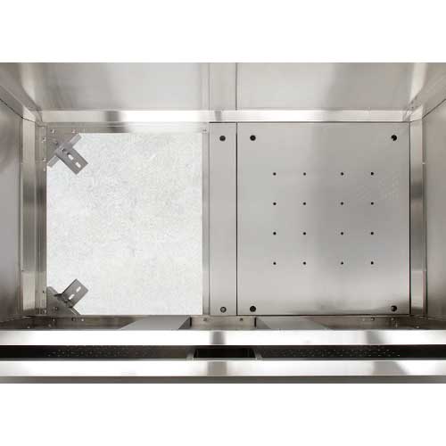 DAIKEN ステンレスゴミ収集庫クリーンストッカー 間口1300 奥行900 CKS-1309