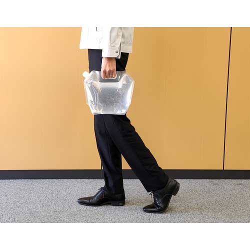 TRUSCO 持ち運びしやすい非常用ウォーターバッグ 3L EWB3L