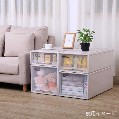 【廃番】TENMA フィッツケース スリムL カプチーノ 440×740×180 110000686