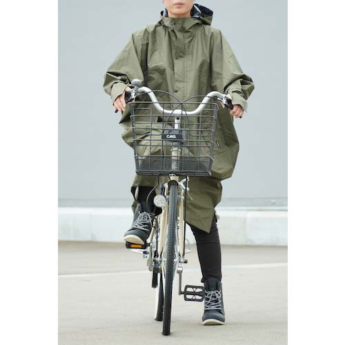 カジメイク 7441 サイクルモードハイポンチョ オリーブ F 7441-58-F