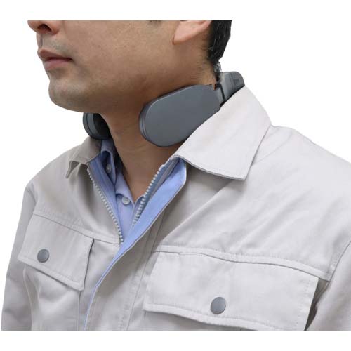 【廃番】サンコー 【売切商品】ネッククーラー Slim ホワイト モバイルバッテリーセット FRZGRT2RSPWH