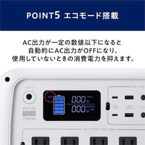 アイリスオーヤマ 103479 ポータブル電源 2048Wh ホワイト PS2000AA-W