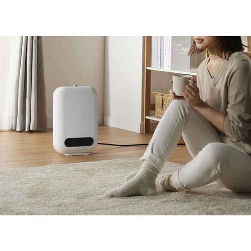 アイリスオーヤマ 202479 セラミックファンヒーター ホワイト ACH-E12C-W