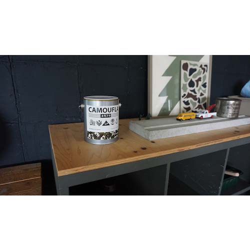 ニッぺ 迷彩 ミリタリー アーミー つやなしスプレー カモフラスプレー -CAMOUFLA- 400ML デザートサンド 4976124876905