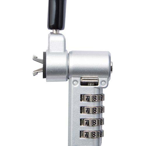 ELECOM セキュリティワイヤーロック ダイヤルシリンダー錠 マルチ用 ESL-404