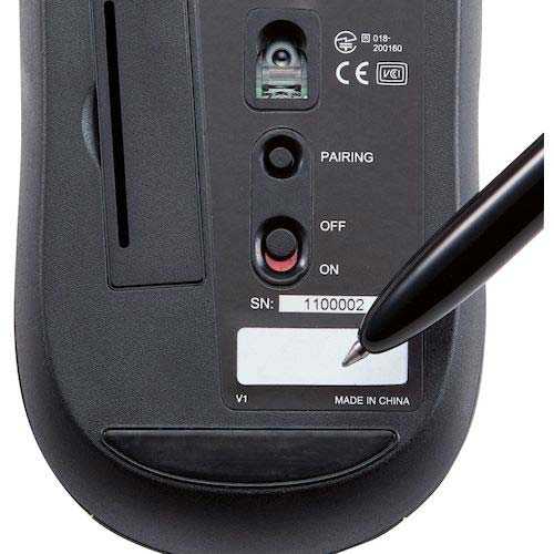 ELECOM 法人向けマウス Bluetooth IRマウス Mサイズ 抗菌 RoHS指令準拠 ブラック M-K6BRKBK/RS