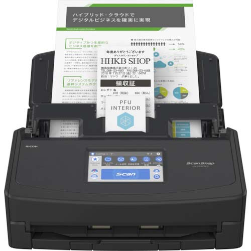 【廃番】ScanSnap iX1600(ブラックモデル) イメージスキャナー FI-IX1600ABK