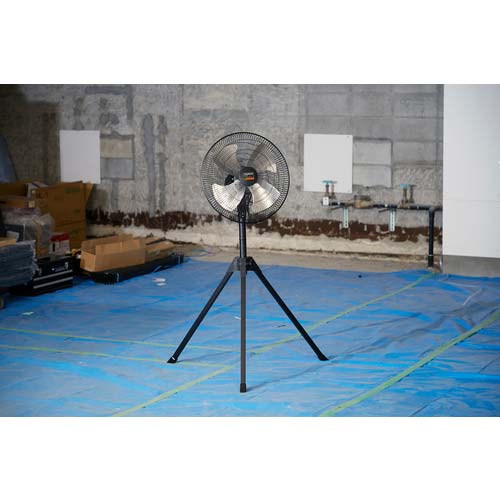 TRUSCO 全閉式工場扇 ジェネラルファン “大風量” スタンドタイプ アルミハネ AF-45S