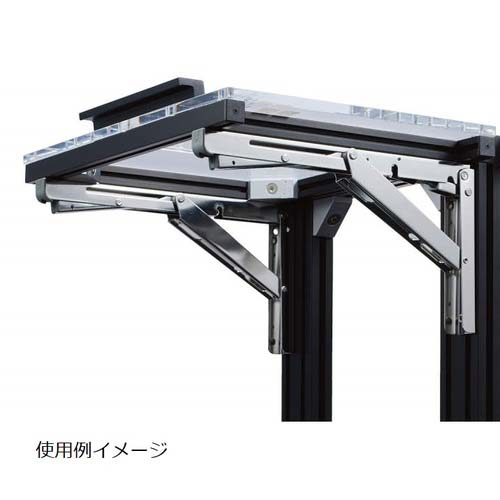 SUGATSUNE (120057213)EBN-317-SLステンレス 折りたたみ棚受 EBN-317-SL