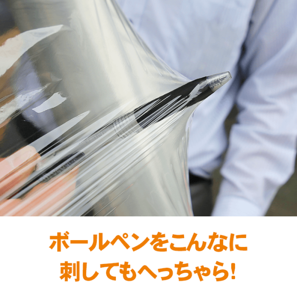 現場市場 ストレッチフィルム 15μ 500mm×300m OSK-SF15