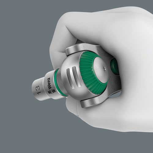 Wera 8100SA6 サイクロップラチェット「スピード」セット 1/4 004016