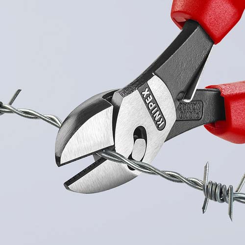 KNIPEX ツインフォースニッパー バネ付 180mm 7372-180F