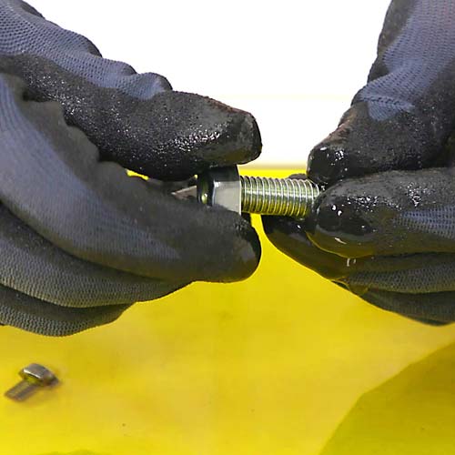 トワロン まとめ買い ニトリル背抜き手袋 アクティブグリップ S (10双入) 910-S