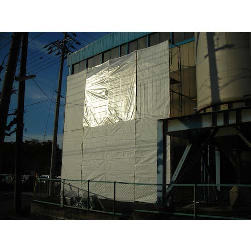 萩原 ターピー 透光防炎シート 半透明 1.8m×3.6m TOBS1836