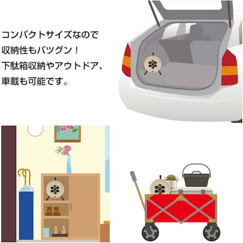 ハタヤ コードリール JSリール 単相100V 10m JS-101