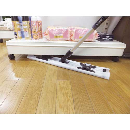 ③テラモト　ライトモップ(アルミ150)90㎝　CL-352-690-0　LightMop 取扱説明書付　薄型ヘッド　TERAMOTO ライトモップ アルミ伸縮柄 | 株式会社テラモト