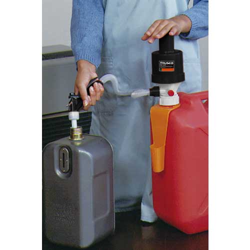 TRUSCO 給油用ポンプ JIS規格灯油缶対応(給油口65mm用アダプター付) PKP5065
