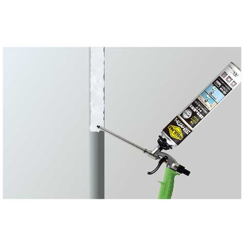 ABC 簡易型発泡ウレタンフォーム 1液ガンタイプ 弾性ウレタンフォーム インサルパック インサルエラスティックフォーム 750ml フォーム色:ホワイト ELASF