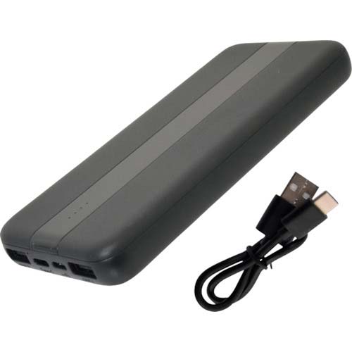 【廃番】サンコー ネッククーラー Slim グレー モバイルバッテリーセット FRZGRT2RSP