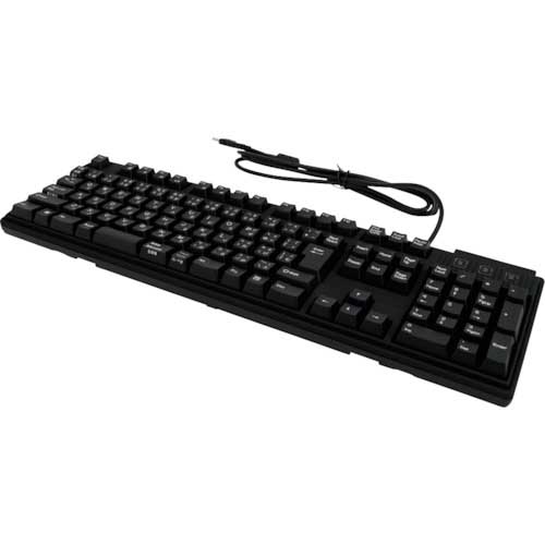 【廃番】オウルテック Cherryメカニカルキースイッチ採用 日本語109キー 「青軸」採用 メカニカルキーボード OWL-KB109CBL2-BK