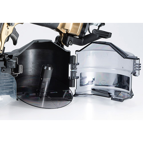 HiKOKI 高圧ロール釘打機 75mm ハイゴールド パワー切替機構付 NV75HR2-S