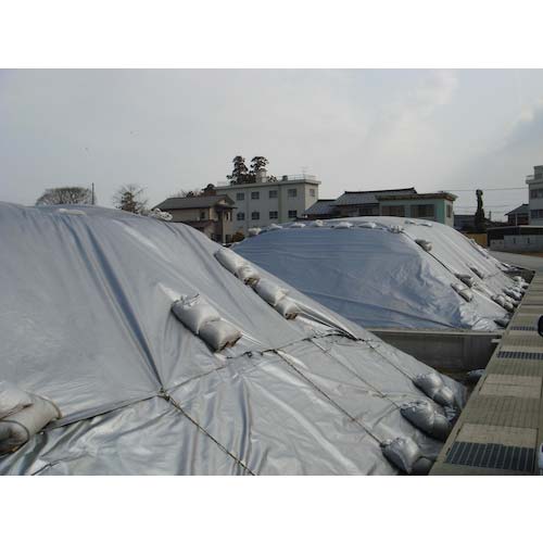 萩原 ターピー エコサーティシートUV#4000 シルバー 1.8m×2.7m ECO4000SI1827