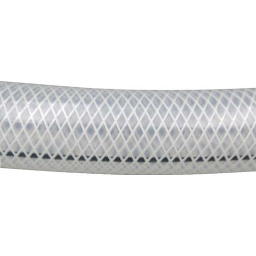 【廃番】TOYOX 帯電防止フッ素ホース(耐薬品・食品用) トヨフッソEホース 内径25mm×外径33mm 長さ7m FFE-25-7