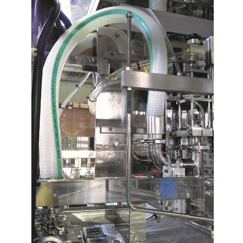 【廃番】TOYOX 耐熱・食品用耐圧ホース ハイブリッドトヨシリコーンホース 内径25.4mm×35.5mm 長さ1m HTSI-25-1