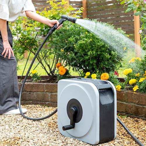 タカギ ホースリール BOXY NEXT 20m(GY) RC1220GY