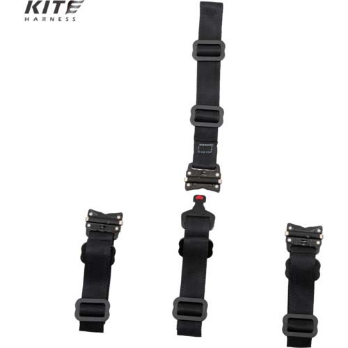藤井電工 ツヨロン カイトハーネス ハーネス本体のみ 黒 LLサイズ TH-521-OT-BLK-LL-BX
