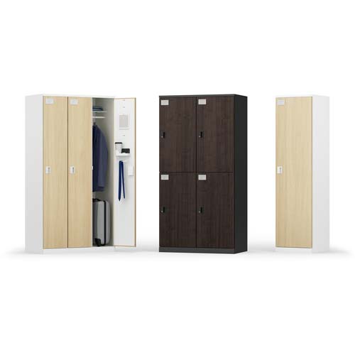 ITOKI ロッカー クローレ1人用 木目ダイヤルタイプ HCE-4511WF-92