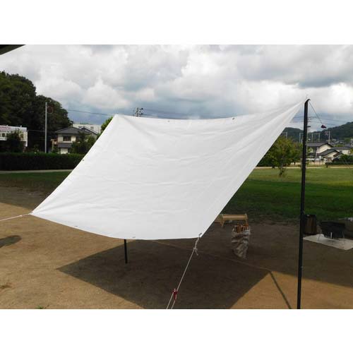 TRUSCO 遮熱UVシート 5年耐候 1.8×1.8m TRSS-1818-A