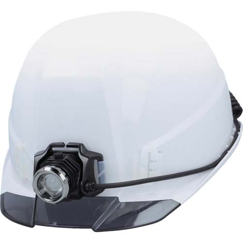 GENTOS ヘルメット GRITAIR+ 溝有 ヘッドライト取付可能 飛来・落下物用 黒 GH02VA-BK