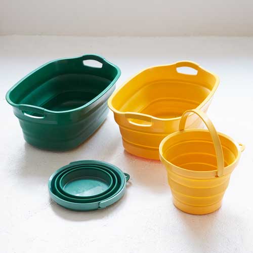 TRUSCO 折りたたみバケツ 8L TORB