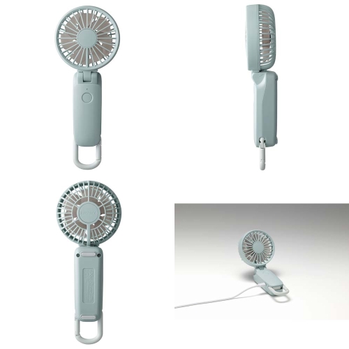【廃番】【2024年度完売】リズム ハンディファン 水色 9ZF036RH04