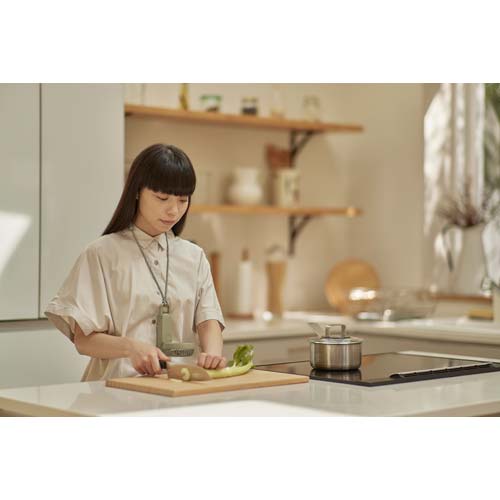 リズム ハンディファン Silky Wind Mobile 3.2 グリーン 9ZF040RH05