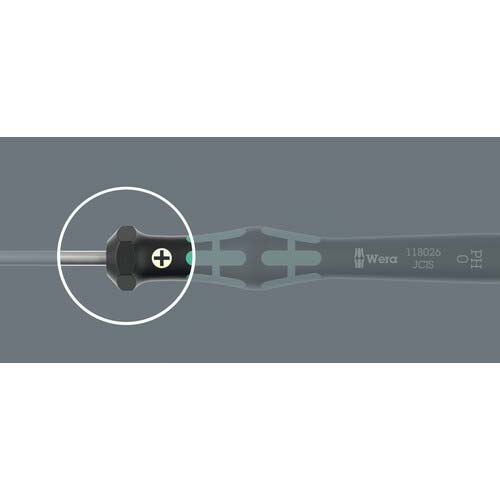 Wera 2050 ミクロドライバー +1X80 118024