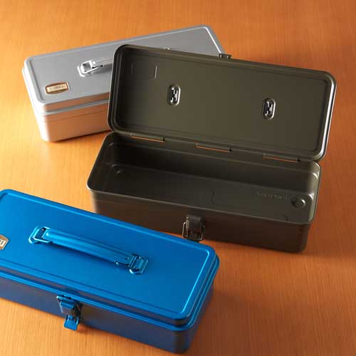 TRUSCO トランク型工具箱 333X137X96.5 ブルー T-320
