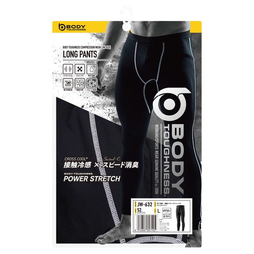 おたふく BT冷感・消臭 パワーストレッチ ロングパンツ JW-632 サイズ一覧
