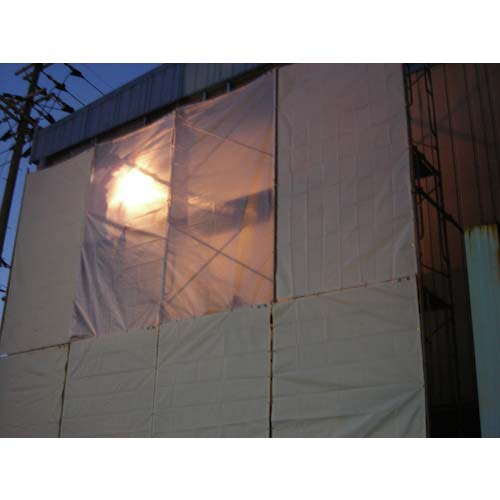 萩原 ターピー 透光防炎シート 半透明 1.8m×3.6m TOBS1836