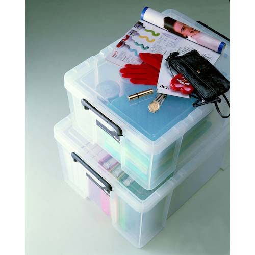 【廃番】 TENMA ロックス440L クリア 300×440×320 ROX-440L