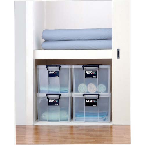 【廃番】 TENMA ロックス660L クリア 440×660×320 ROX-660L