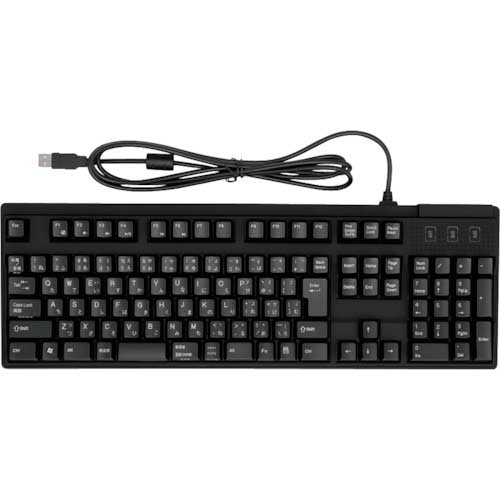 【廃番】オウルテック Cherryメカニカルキースイッチ採用 日本語109キー 「青軸」採用 メカニカルキーボード OWL-KB109CBL2-BK