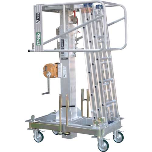 PiCa ウインチ式昇降作業台 MWA型 MWA-65A